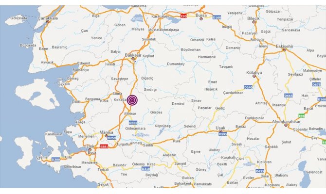 Manisa'da 4,4 büyüklüğünde deprem