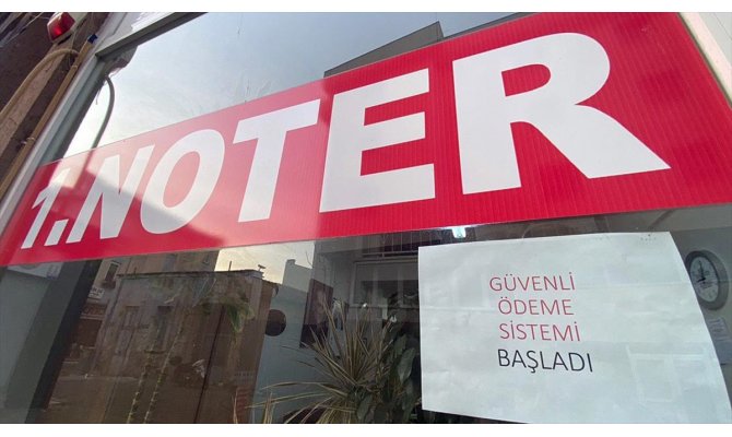 Noterlik işlemlerinde güvenli ödeme dönemi başladı