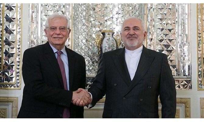 AB Yüksek Temsilcisi Borell Tahran'da Zarif'le 'nükleer anlaşmayı' görüştü