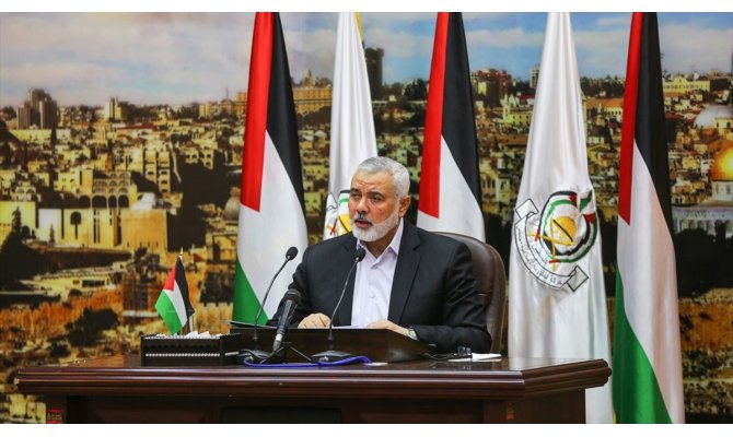 Heniyye Lübnan Meclis Başkanı'yla ABD'nin sözde barış planını görüştü