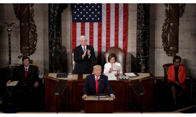 Trump seçimden önceki son 'Birliğin Durumu' konuşmasını yaptı