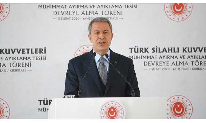 Bakan Akar: TSK her türlü tehdit ve tehlikeye karşı mücadelesini azim ve kararlılıkla sürdürmektedir