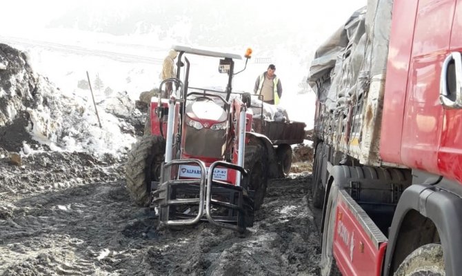 Besicilerin çamurla imtihanı zor oldu