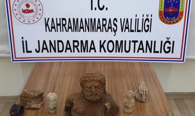 Kahramanmaraş’ta tarihi eser kaçakçılığı operasyonu: 3 gözaltı