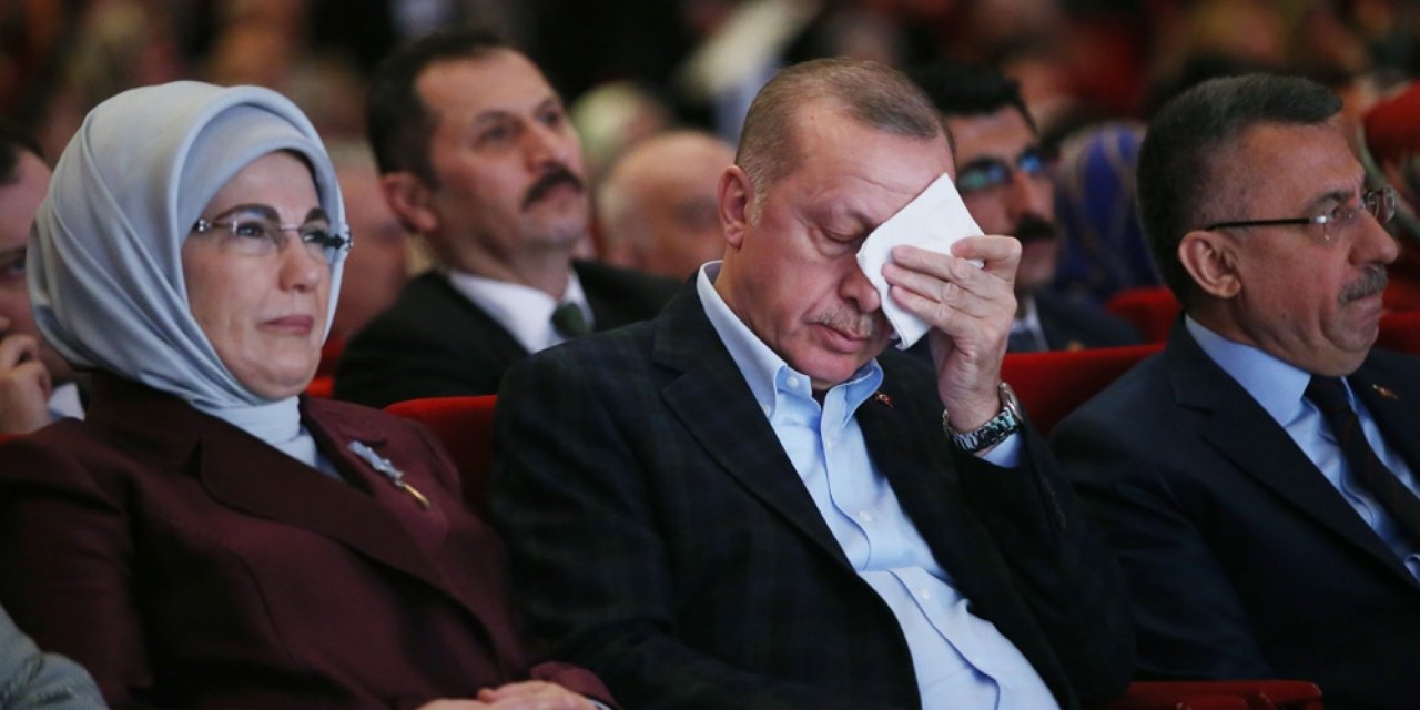 Cumhurbaşkanı Erdoğan gözyaşlarını tutamadı