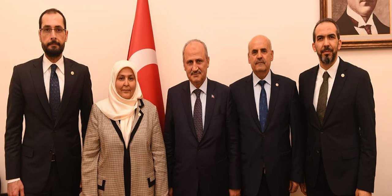 Kahramanmaraş Milletvekilleri Ulaştırma Bakanı ile görüştü