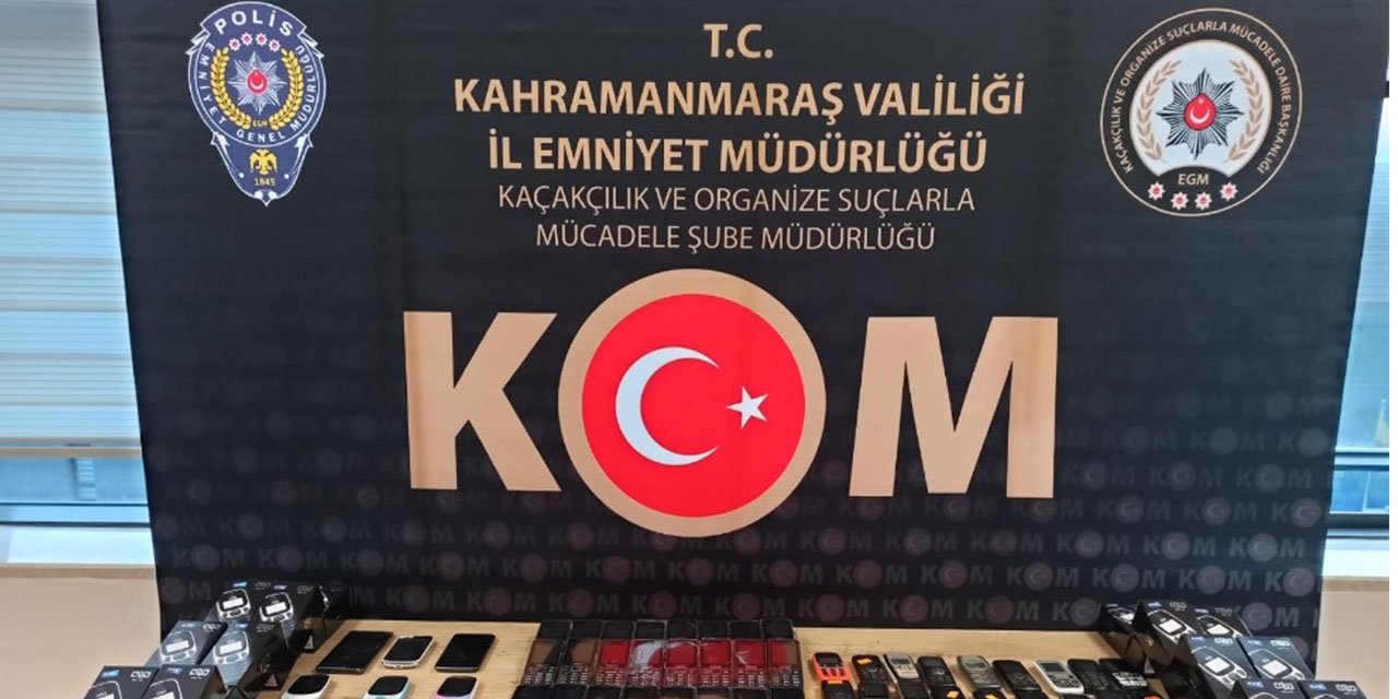 Kargoyla kaçak cep telefonu sevkiyatı