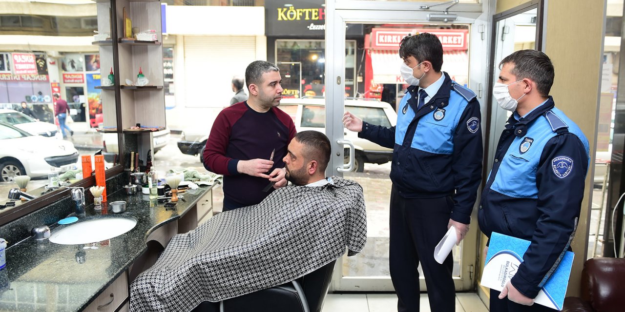 Dulkadiroğlu ilçesinde virüse karşı alınan önlemler artırıldı