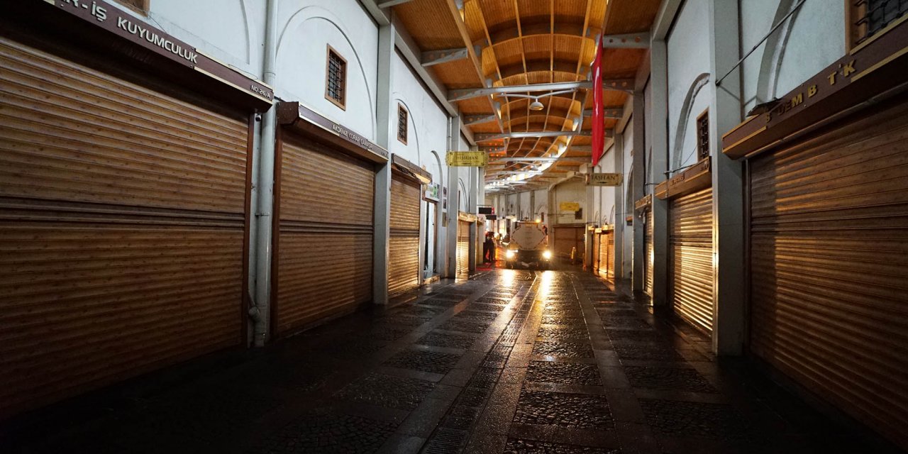 Tarihi çarşılar temizlendi