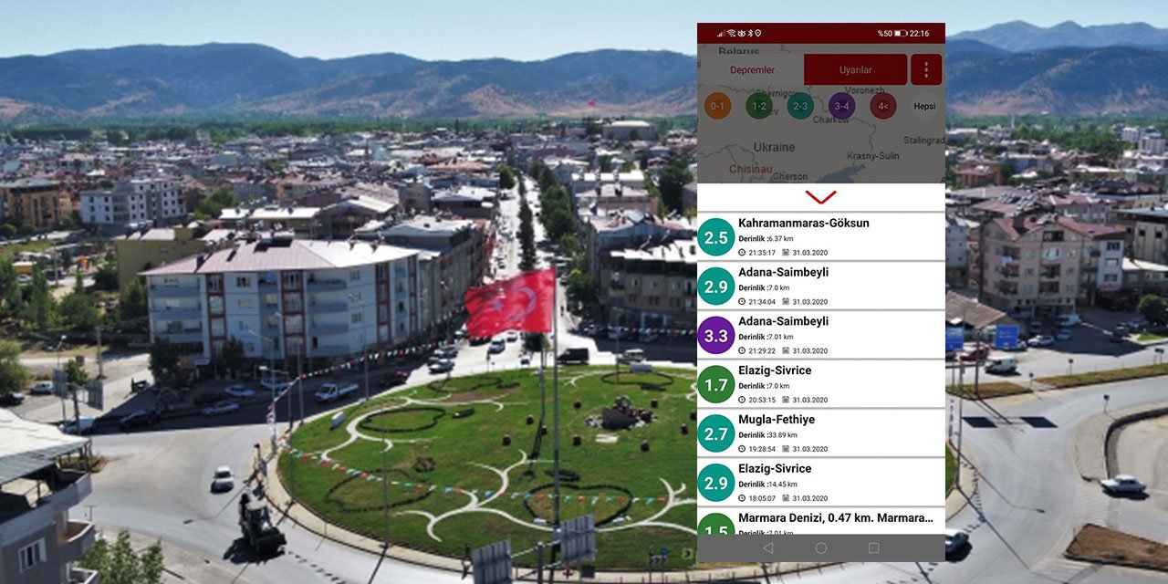 Göksun’da deprem oldu