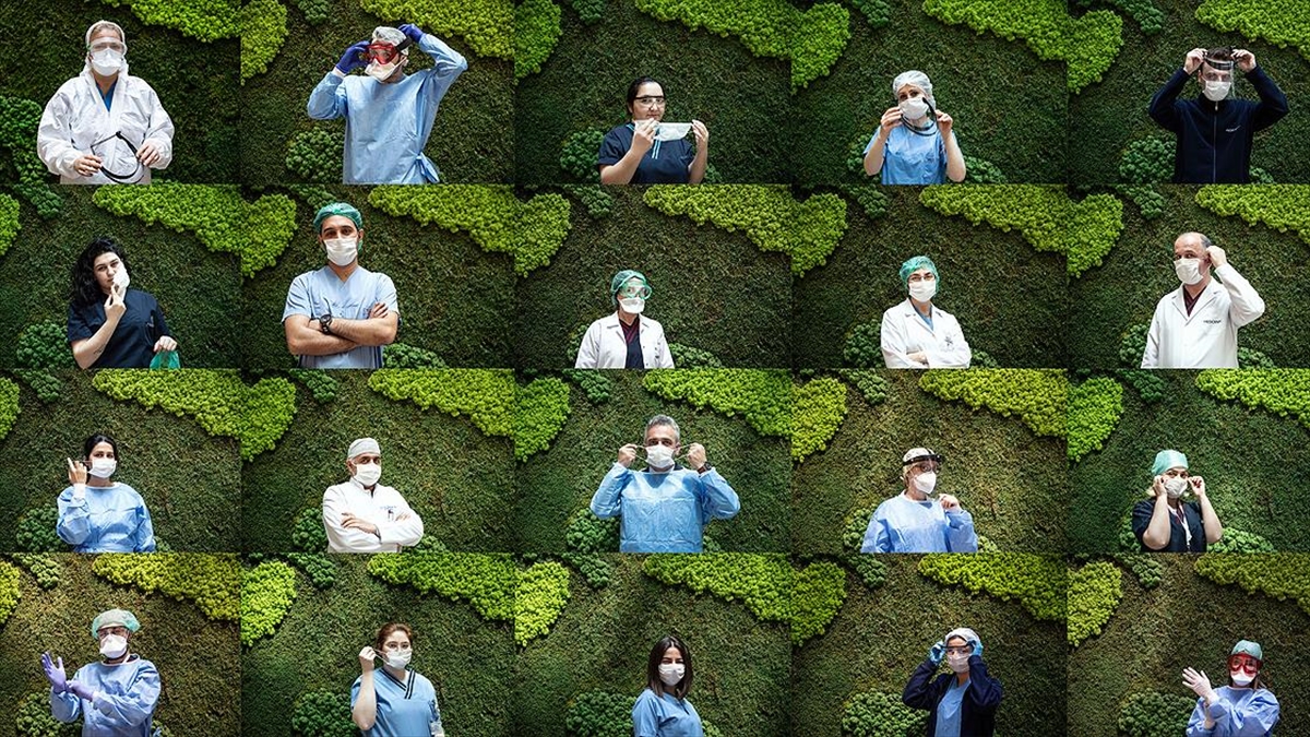 Kovid-19'la mücadelenin fedakar savaşçıları: Sağlık çalışanları