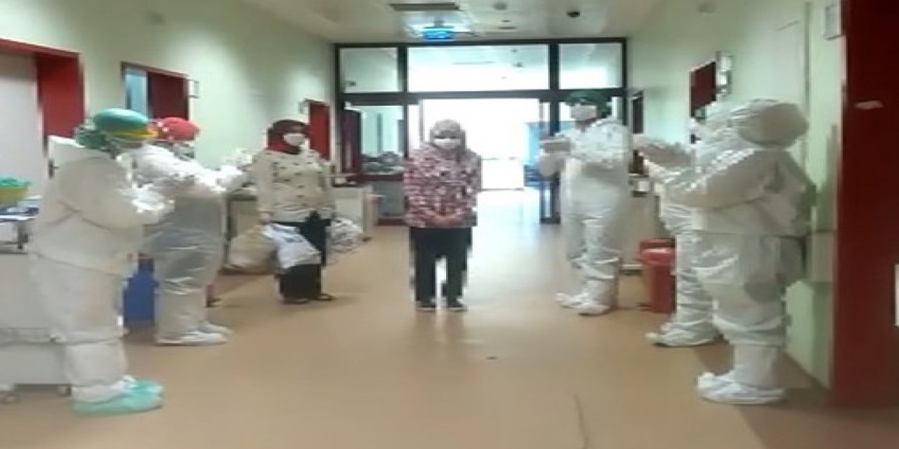 Kahramanmaraş'ta 11 yaşında coronayı yendi