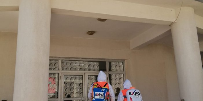 Onikişubat İlçesi’nde dezenfekte işlemleri sürüyor