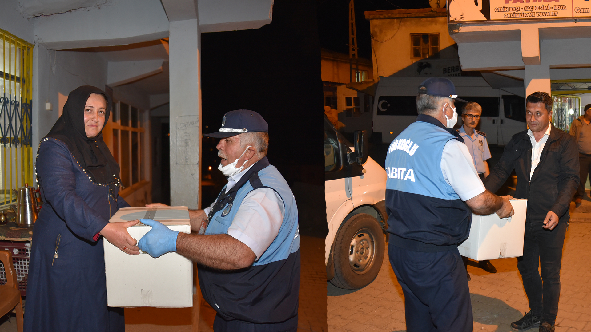 Türkoğlu Belediyesi berber ve kuaförleri unutmadı