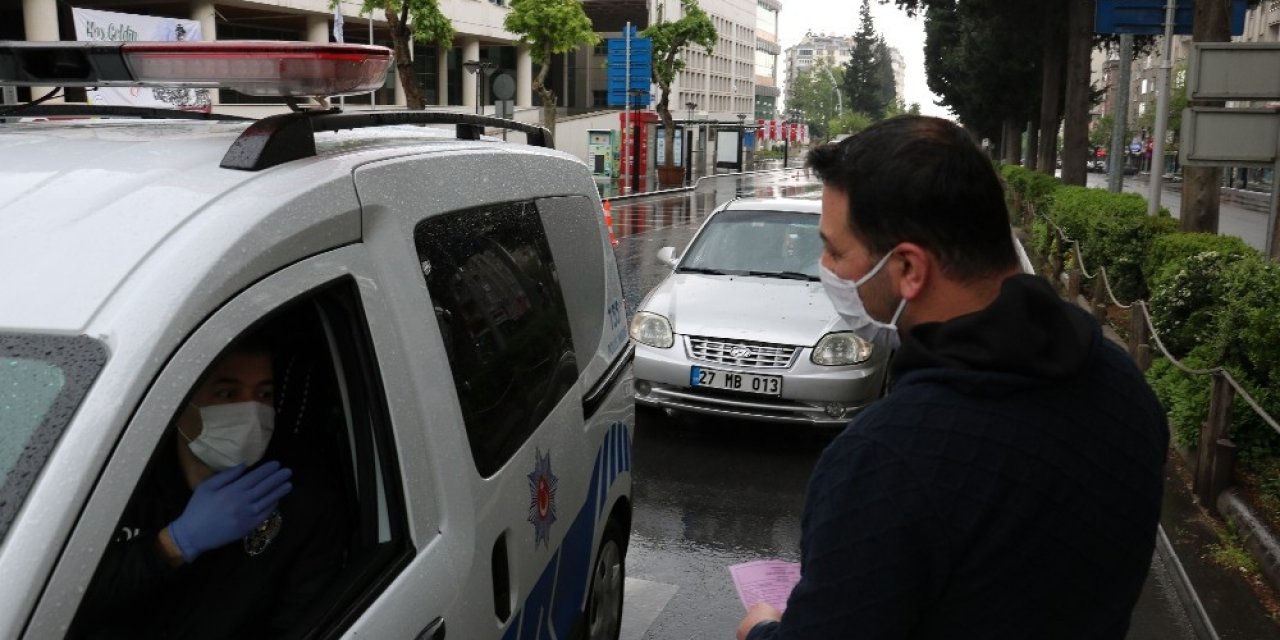 Ekmek almaya otomobiliyle giden sürücüye 392 lira ceza