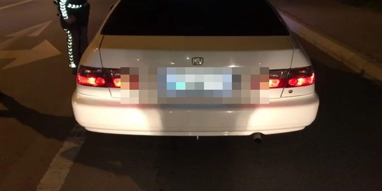 Abartı egzozlu araçlara sıkı takip