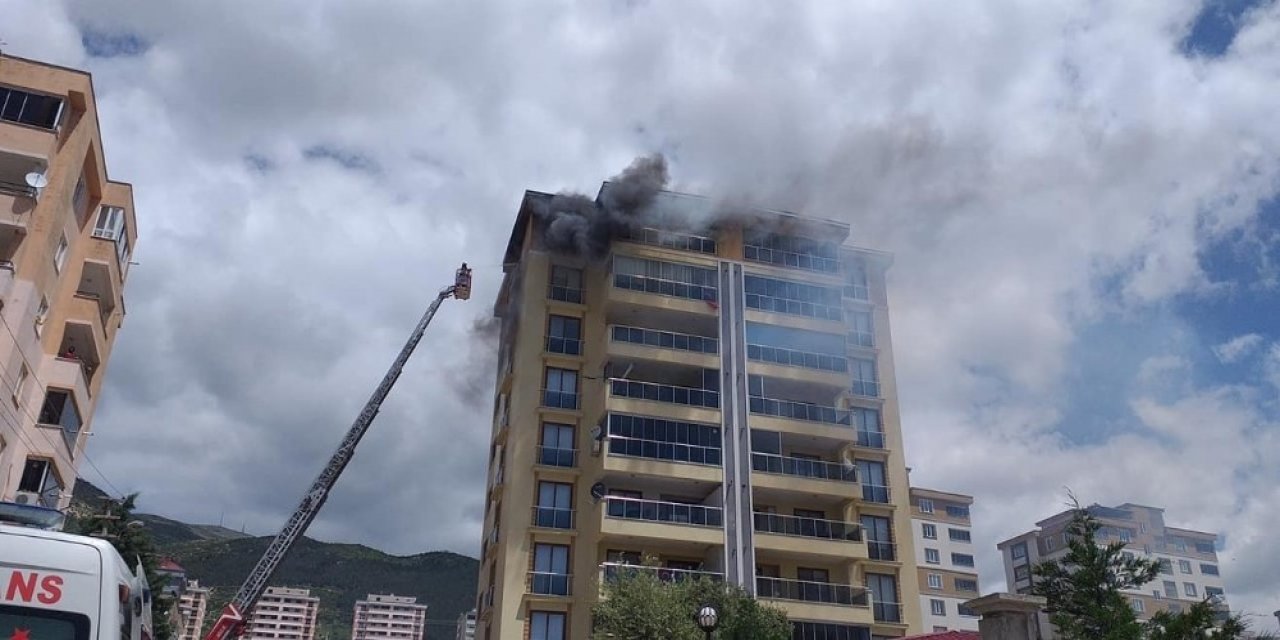 Kahramanmaraş’ta korkutan yangın
