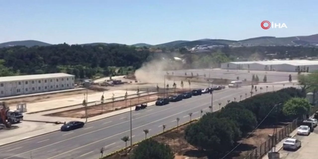 Cumhurbaşkanı Erdoğan Sancaktepe’deki salgın hastanesinde incelemeler yaptı