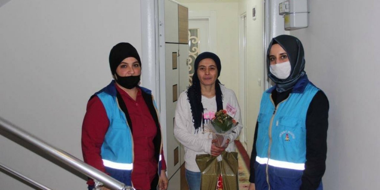 Onikişubat Belediyesi Şehit annelerini unutmadı