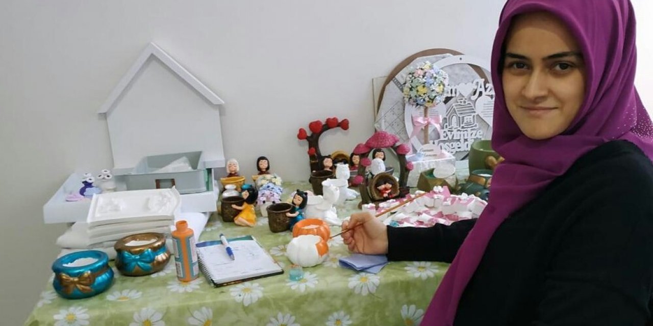Hediyelik ürünler geçim kaynağı oldu