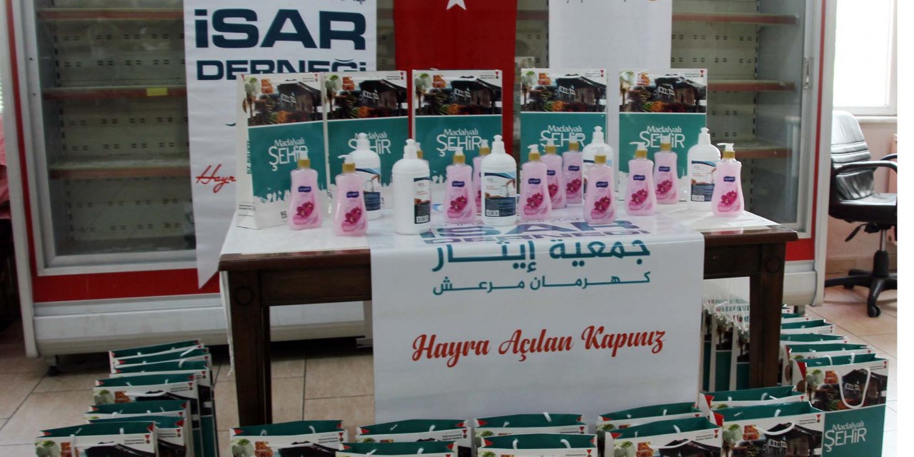 Suriyeli Ailelere Hijyen Kiti dağıtıldı