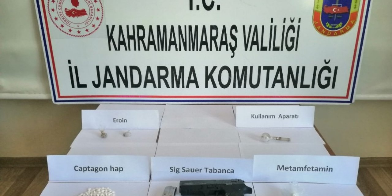 Kahramanmaraş’taki uyuşturucu operasyonunda 3 kişi tutuklandı