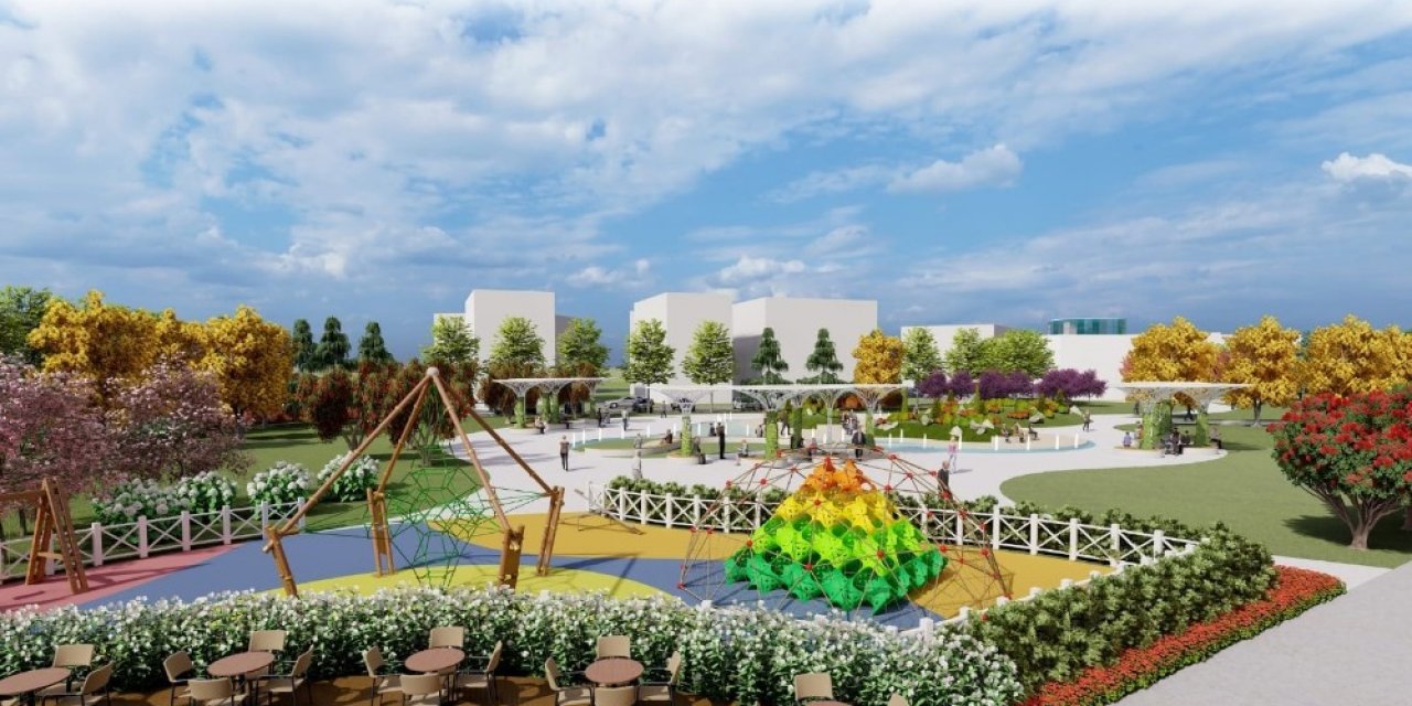 Elbistan'a nefes aldıracak büyük kent meydanı yapılıyor