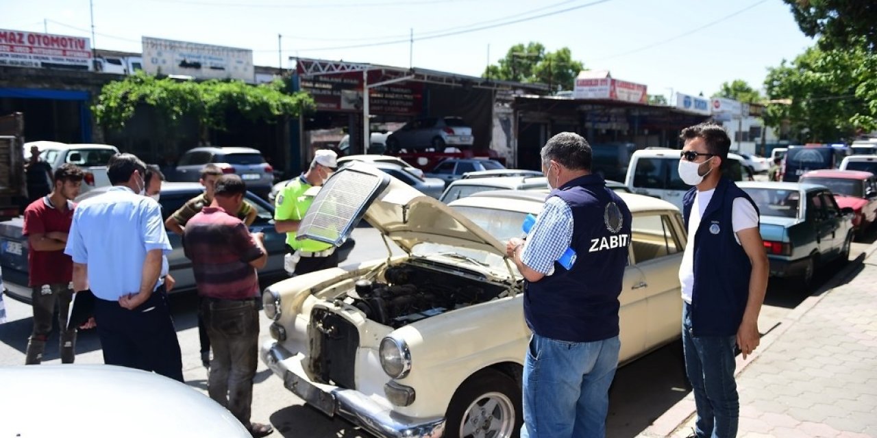 Sanayi sitesinde Dulkadiroğlu temizlik başlattı