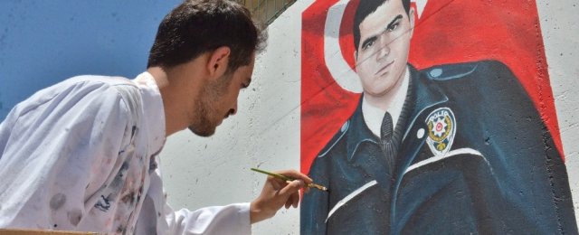 Elbistan’da şehit polisler için özel çalışma