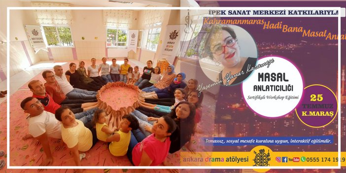 Kahramanmaraş' Ta Masal Anlatıcılığı Eğitimi Başlıyor