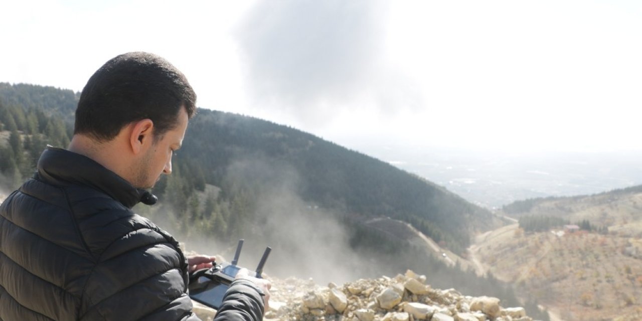 Oyuncak drone havalandırdı, 8 bin lira ceza yedi