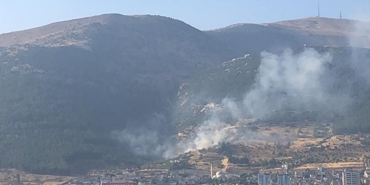 Kahramanmaraş’ta orman yangını
