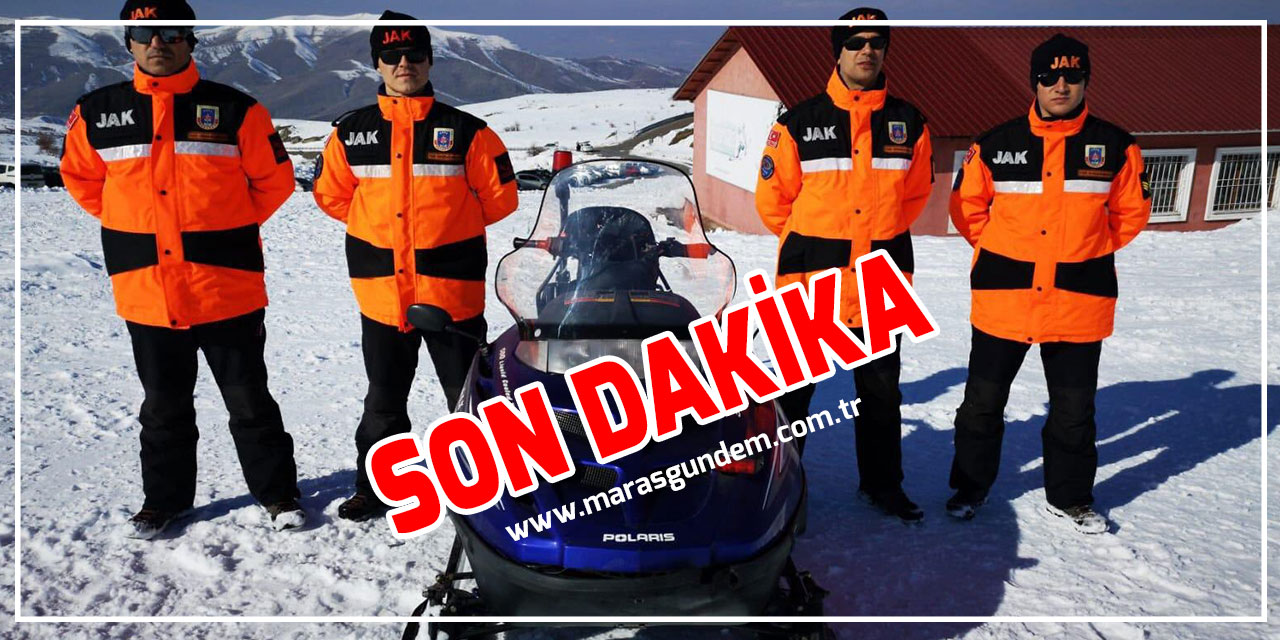 Kahramanmaraş'ta JAK timi göreve hazır