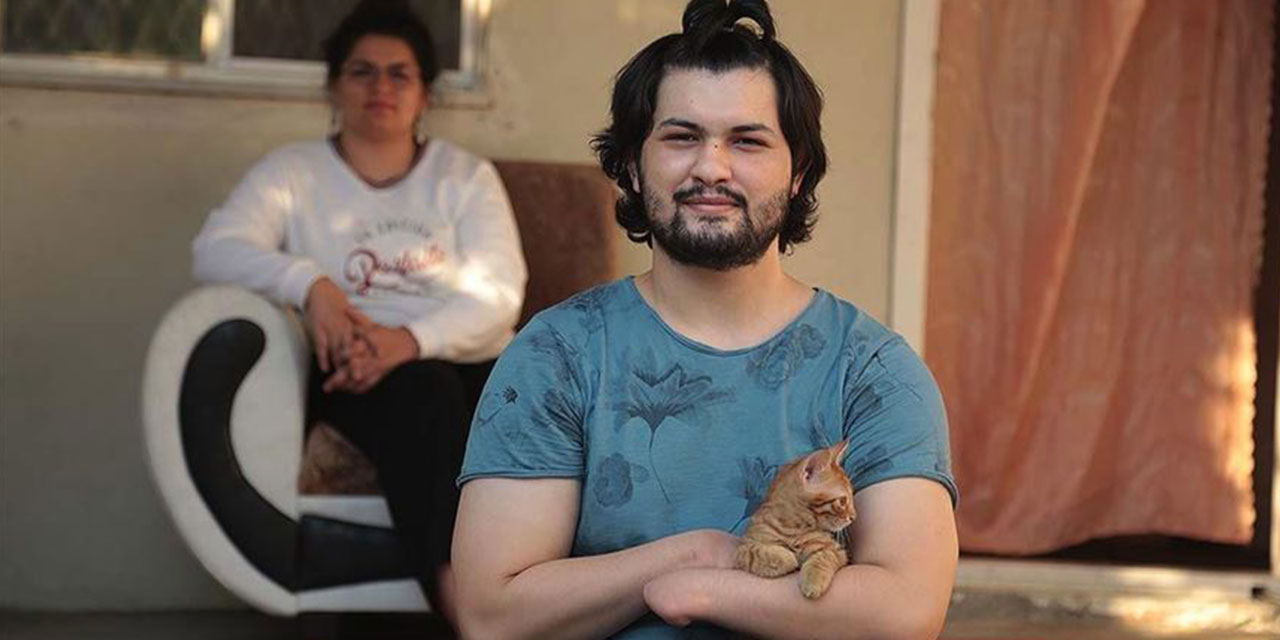 Elleri ve ayaklarıyla değil azmiyle hayata sıkı sıkı sarıldı