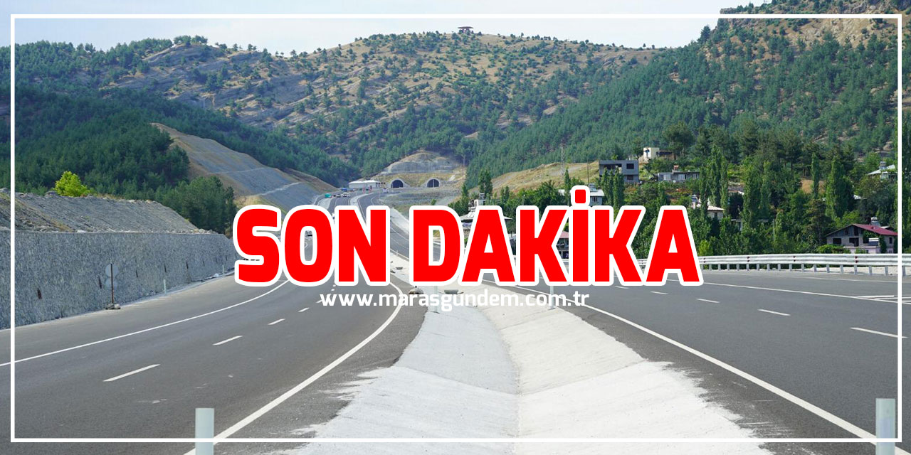 Göksun yolunda inşaat tam gaz sürüyor