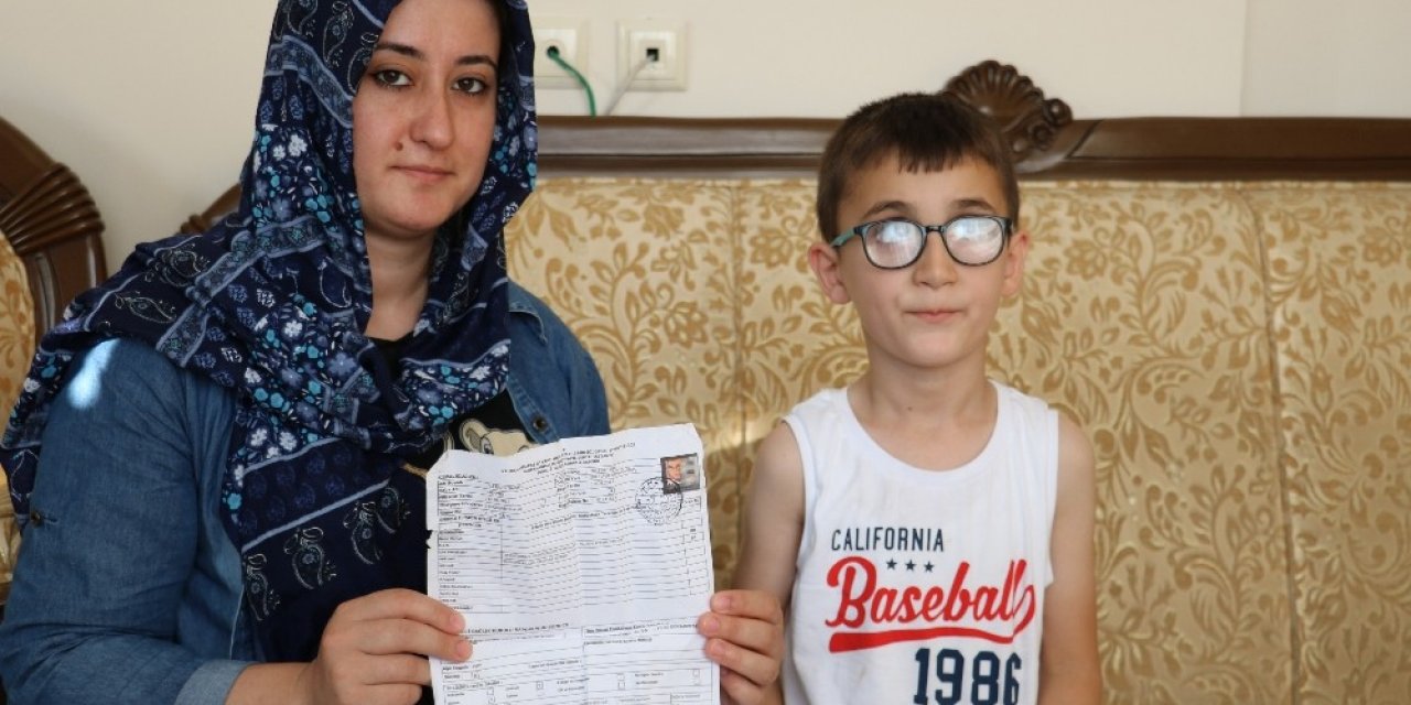 Küçük Ali Eren’in görmesi 60 bin liraya bağlı