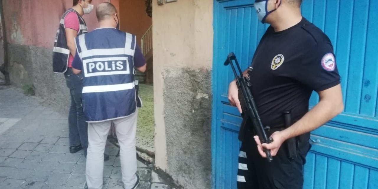 Kahramanmaraş’ta aranan 61 kişi yakalandı