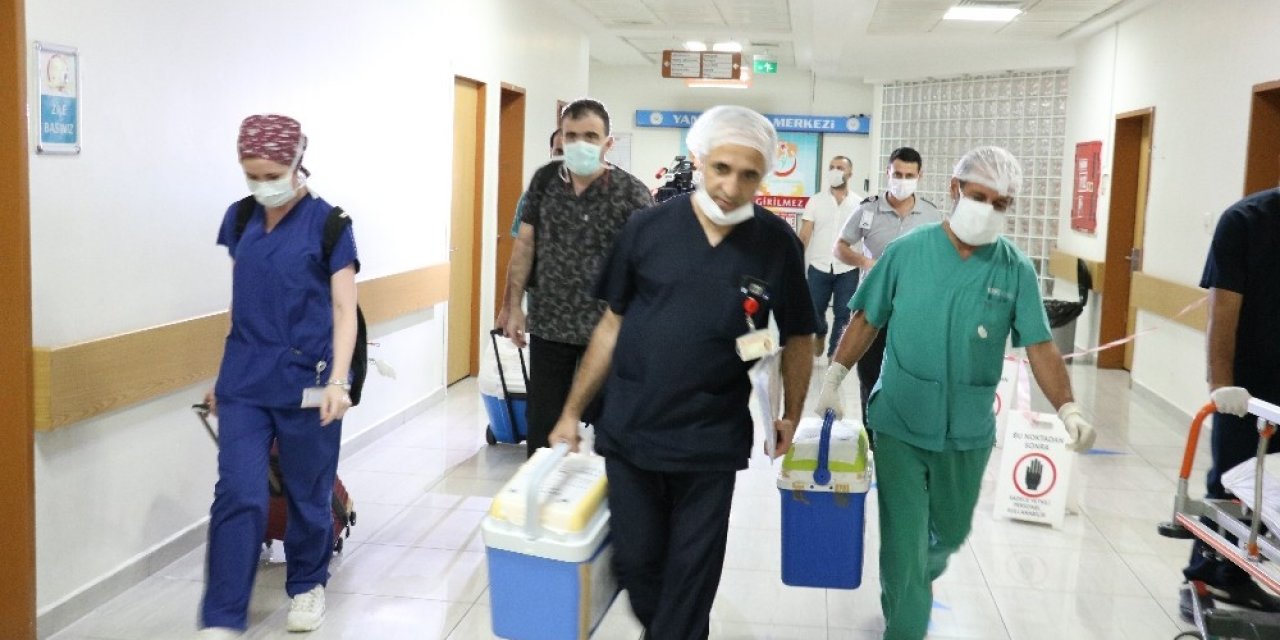 Kahramanmaraş'ta hayatını kaybeden kadının organları 3 hastaya umut oldu