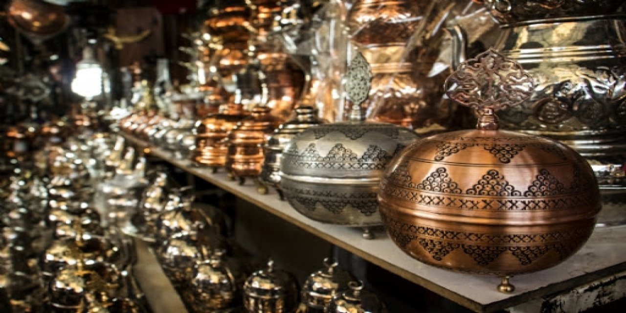 Kahramanmaraş'ın bakırları yurt dışında boy gösteriyor