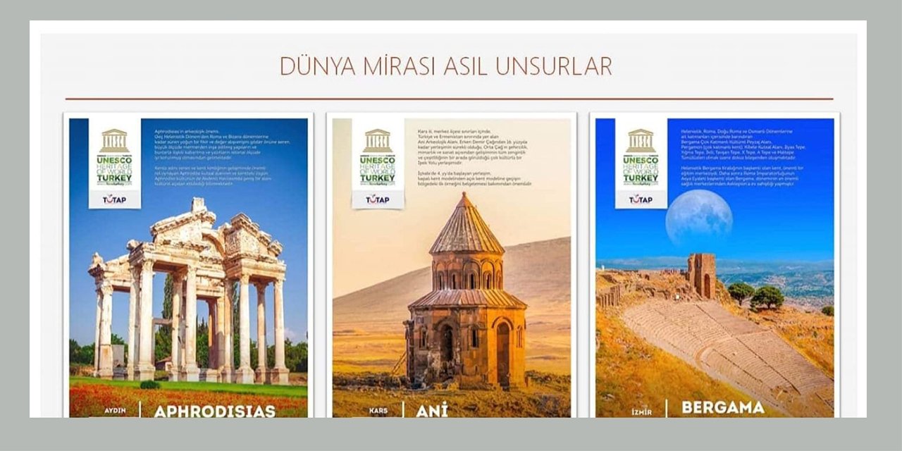 TUTAP UNESCO tescilli yerler için harekete geçiyor