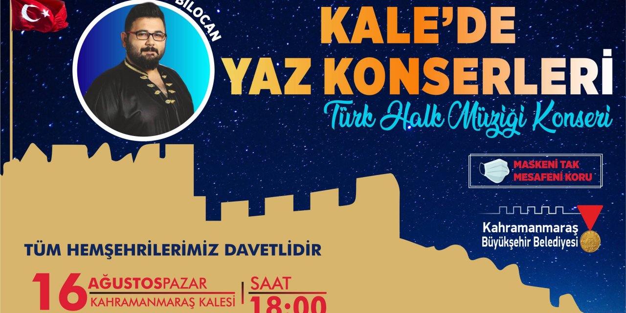 Kale’de yaz konserlerine devam