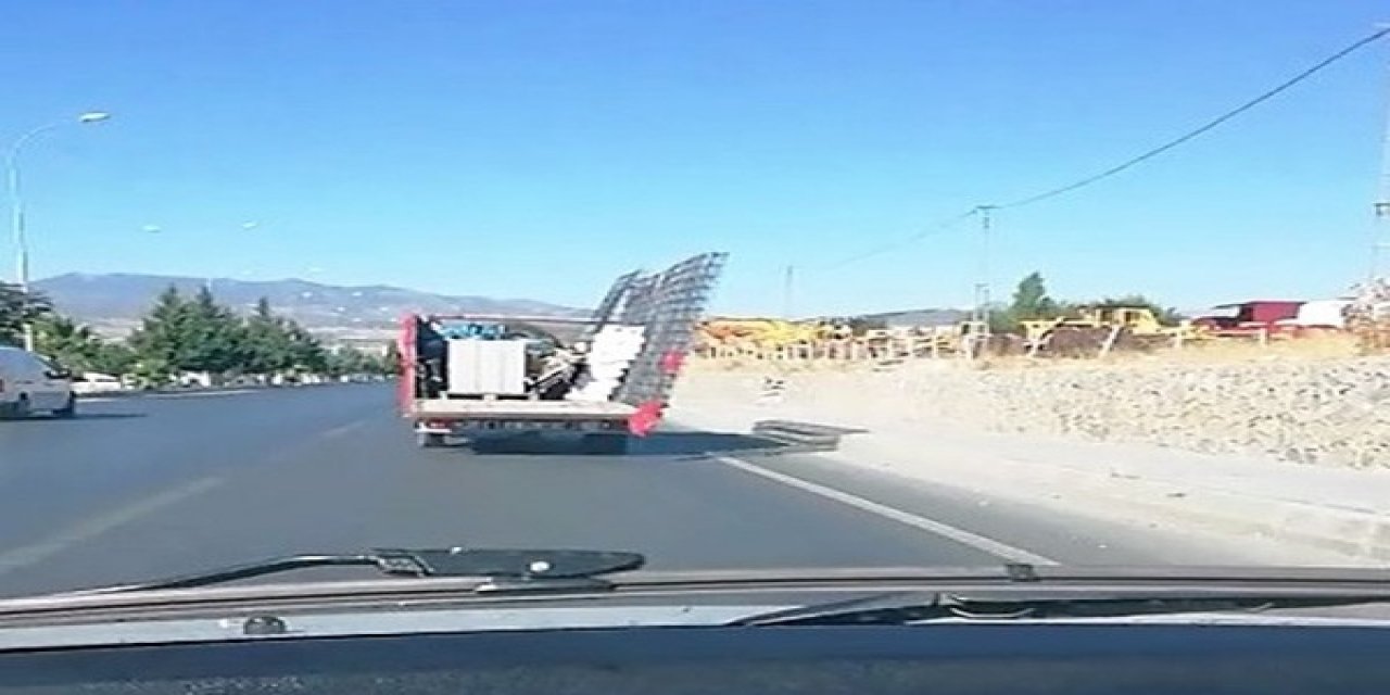 Kahramanmaraş'ta Trafikte tehlikeli seyir