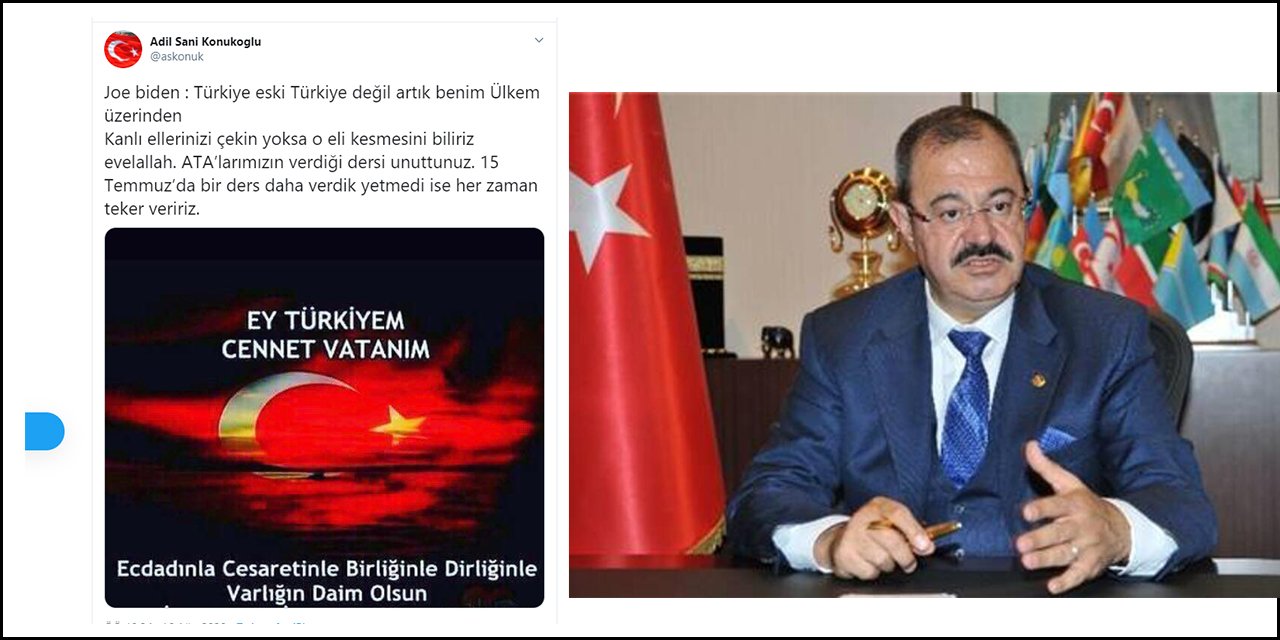 Adil Konukoğlu: “ o eli kesmesini biliriz”