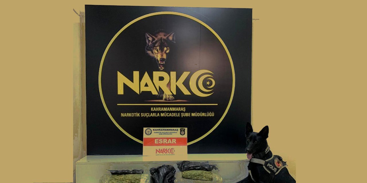 Kahramanmaraş’ta uyuşturucu operasyonu: 2 tutuklama