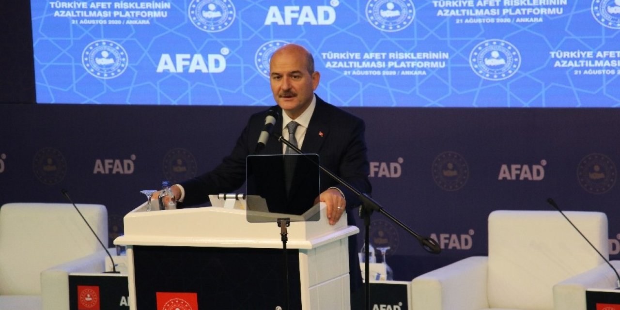 İçişleri Bakanı Soylu: “2020 yılında afetlerde 228 vatandaşımız hayatını kaybetti"