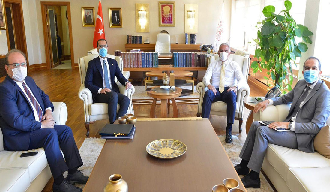 Kahramanmaraş Milletvekilleri Özdemir ve Sezal Turizm Bakanı Ersoy’u ziyaret etti