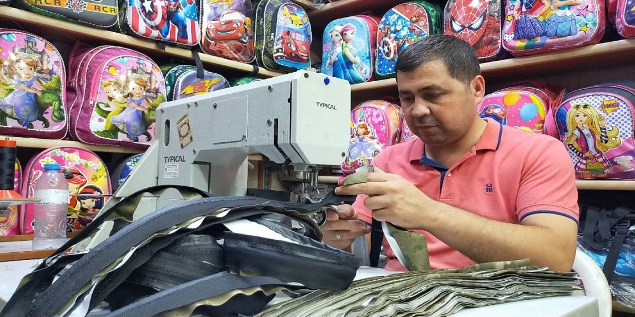 Kahramanmaraş'ta Çantacılar dört gözle okulların açılmasını bekliyor