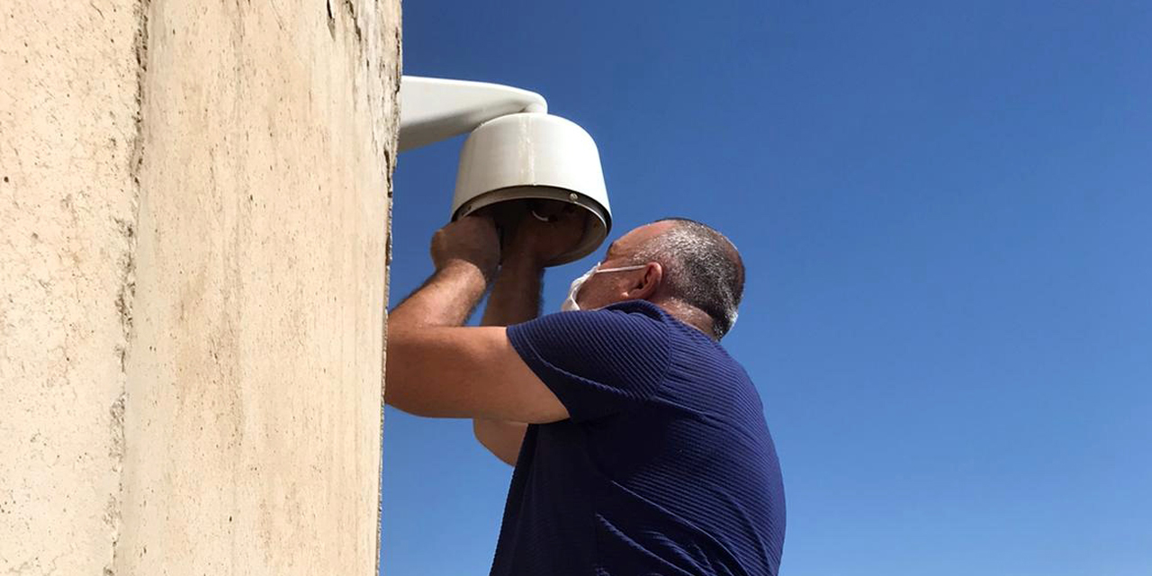 Kahramanmaraş’ta mobese kameraları onarılıyor