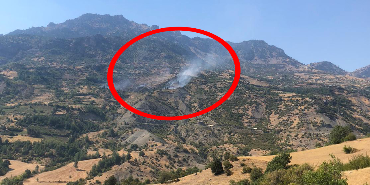 Kahramanmaraş Suçatı’nda yangın