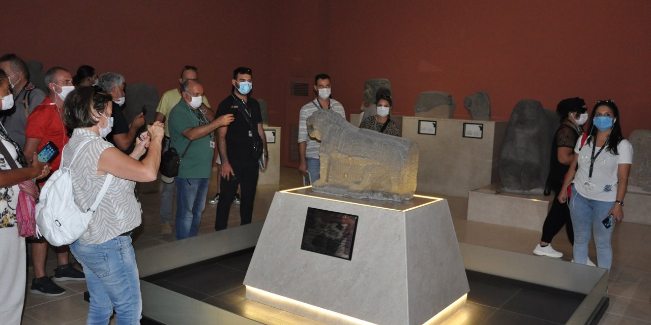 Turist rehberler Kahramanmaraşı gezdiler